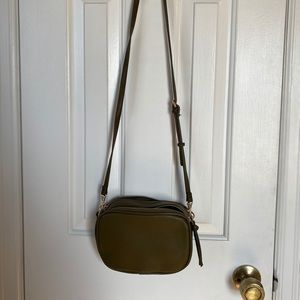Olive Green Cross Body Bag